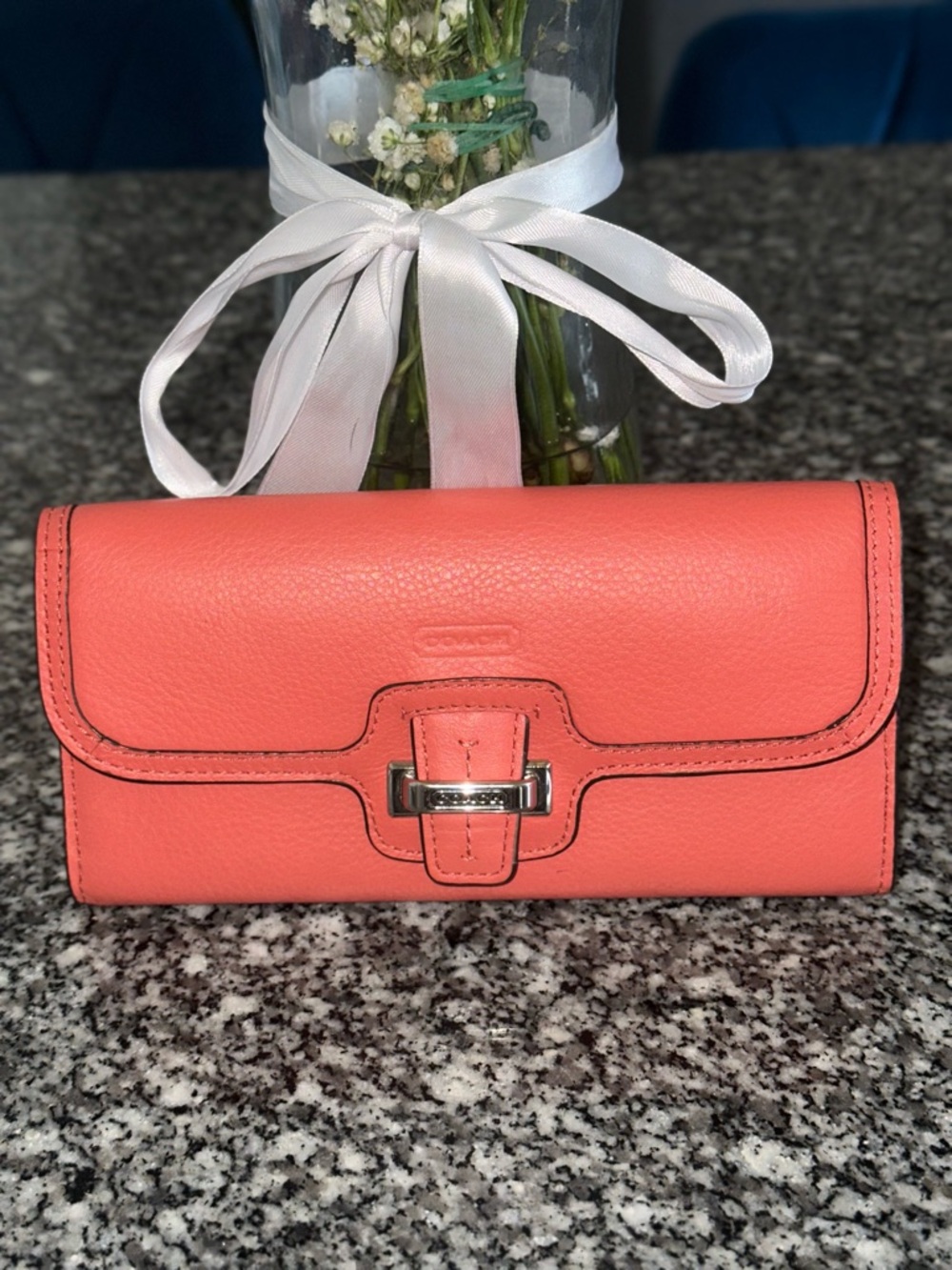 Coach Coral Taylor Slim Envelope Wallet - Picture 3 of 12